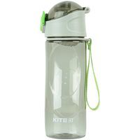 Бутылка для воды Kite 530 мл серо-зеленая K22-400-04
