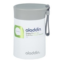 Комплект Aladdin пищевой термос Enjoy Food 0.4 л белый + термокружка Insulated 0.47 л