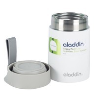 Комплект Aladdin бутылка для воды Active Fresco 0.6 л зеленая + пищевой термос Enjoy Food 0.4 л