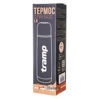 Термос Tramp Basic серый 1 л TRC-113-grey