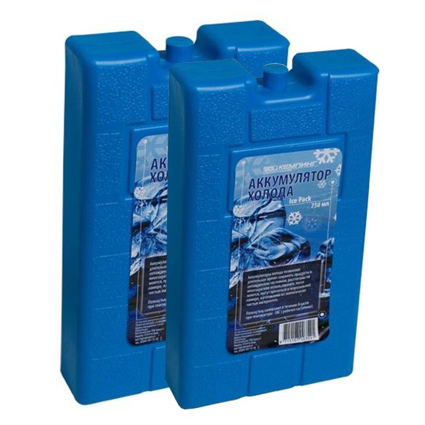 Аккумуляторы холода Кемпинг IcePack 2х750 мл