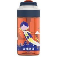 Фото Бутылка детская Kambukka Lagoon 400 мл Flying Superboy оранжевая 11-04019
