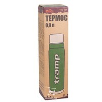 Комплект Tramp Термос 0,9 л оливковый TRC-027-olive + Пробка для термосов Expedition UTRA-287