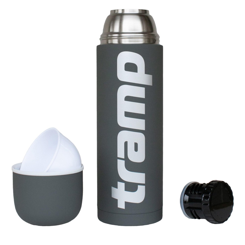 Термос Tramp Soft Touch 1.2 л серый TRC-110-grey