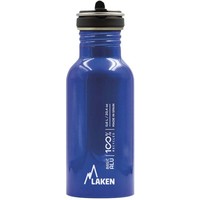 Фото Бутылка Laken Basic Alu Bottle 600 мл Blue BAF60-A